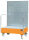 Auffangwanne mit Lochplatte, RAL 2000,