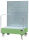 Auffangwanne mit Lochplatte, RAL 6011,