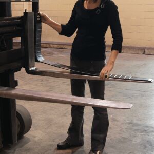 Magnetischer Gabelmatte Aus Gummi (152 cm)