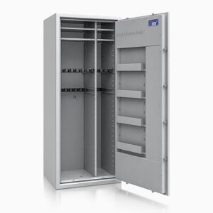 Waffenmehrzweckschrank Klasse 1 ECBS  Modell St.Gallen MAX  17 Waffenhalter, H: 1.600 mm