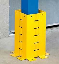 Säulenschutz für Stützen Lagerbühne H: 440 mm
