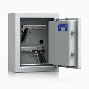 Kurzwaffentresor Klasse 1  Modell SAFE4GUN 2 Stellplätze WH 440 mm Höhe