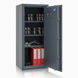 Kurzwaffentresor Klasse 1  Modell SAFE4GUN  8 WH 1150 mm Höhe