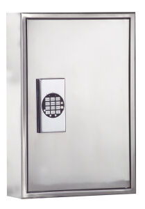 Edelstahl-Schlüsselschrank Offenburg Hakenanzahl 160...