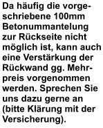 Schilderregal 250 kg - Anbaufeld H: 2.500 mm  B: 1.695 mm