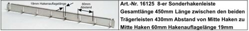 8er Sonderhakenleisten