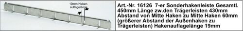 7er Sonderhakenleisten