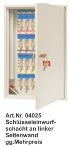 Modelle AUGSBURG Schlüsselschrank HxBxT 550x380x80mm...