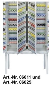 Modelle PASSAU Schlüsselschrank HxBxT 550x730x140mm...