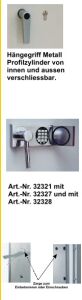 Sicherheitstür Wismar HxBxT 2000 x 1000 x 240 mm