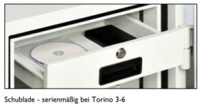 Dokumentensafe Torino 4 mit Elektronikschloß -...