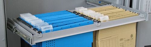 Hängeregistratur, für alle Modelle, ausziehbar auf Teleskopschienen